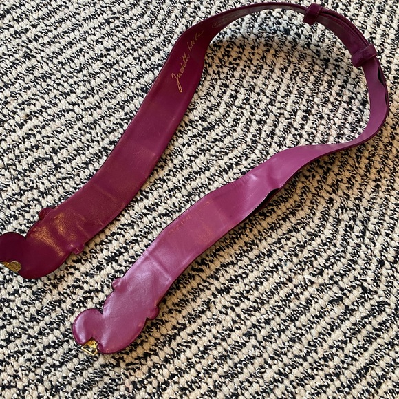 Rare Judith Leiber Suede Vintage Belt - Picture 8 of 10
